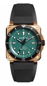 BellRoss/٥ BR 03-92 DIVER BLACKGREEN BRONZE