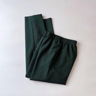 Vintage deep green slack easy pants