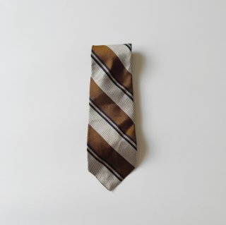 FINAL SALE 80%OFF Vintage Silk Regimental Striped Tie