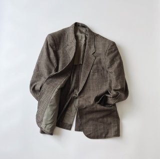 Vintage Check wool jacket