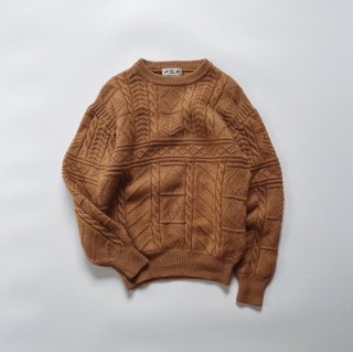 Alan knit sweater brown
