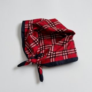 BURBERRY Red Nova Check Scarf