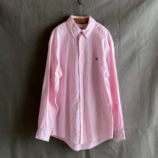 Brooks Brothers Oversized Button-Down Shirt Pink