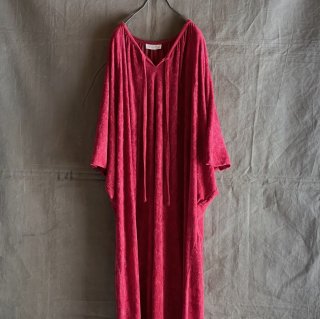 Vintage Pile Poncho Maxi Dress