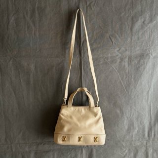 MORE SALE 40%OFF Vintage By Paloma Picasso 2way Shoulder Bag beige