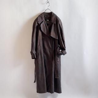 LONDON FOG Oversize Trench Coat With Wool Liner