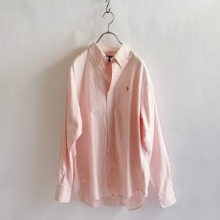 Ralph Lauren Oversized Striped Button-Down Shirt