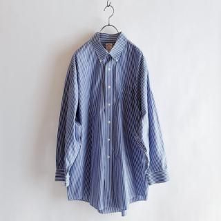 Brooks Brothers Stripe Oversized Button-Down Shirt
