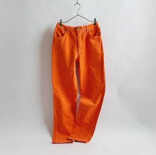 ECKHAUS LATTA Orange Color Denim Pants