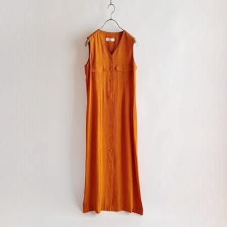 KARL LAGERFELD Bitter Orange Sleeveless Dress