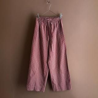 Vintage Striped Drawstring Pants