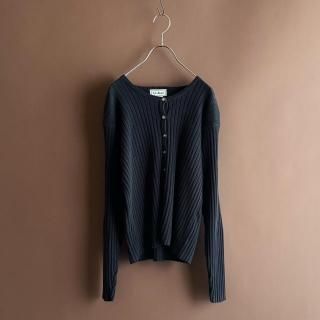 L.L.Bean Cotton Rib Knit Cardigan