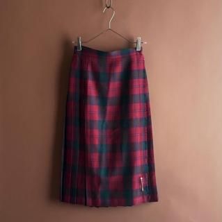 Made in Scotland Wool Wrap Kilt Skirt