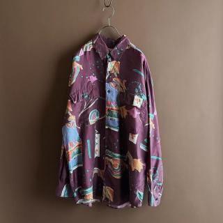 GOOUCH Oversized Silk Shirt