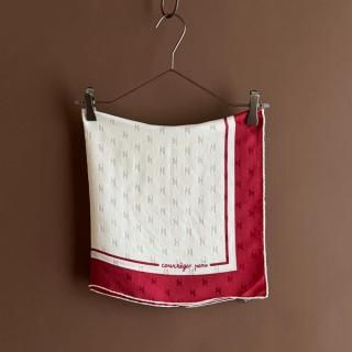 Courreges Paris Silk Scarf