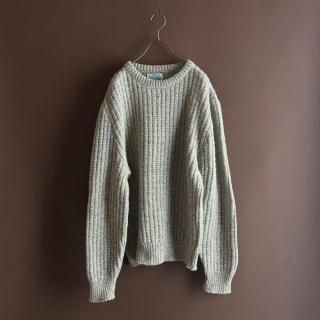 Made in U.S.A.Heather Gray Knit Sweater
