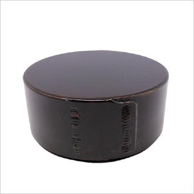 【新品・未使用】伝統工芸品　ぬし熊　尾鷲わっぱ　刷毛塗り　丸型弁当箱 伝統工芸品 ぬし熊 尾鷲わっぱ 刷毛塗り 丸型弁当箱 刷毛塗り