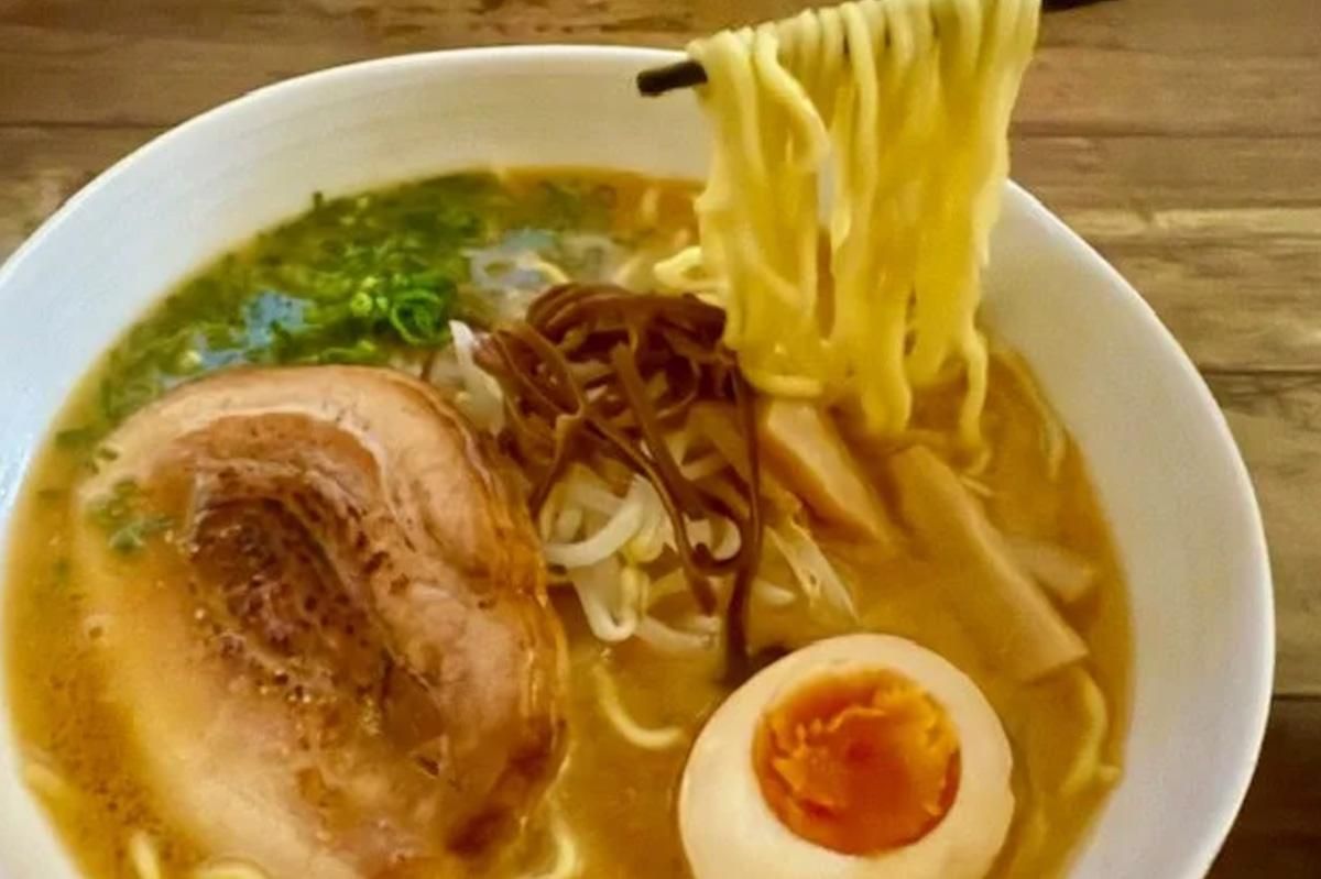 ラーメン専用に開発された小麦「つるきち小麦」