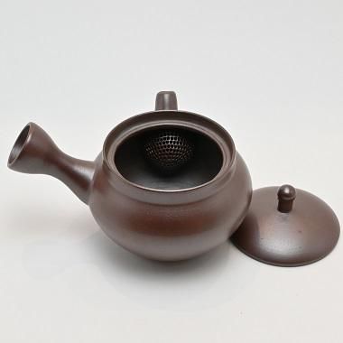 萬古焼 紫泥急須 №6 101ml 大槻俊 作 - 中川誠盛堂茶舗