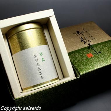 献上品評会出品茶（煎茶の部受賞銘茶）80g缶入り - 中川誠盛堂茶舗