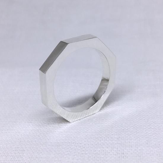 八角形！オクタゴン！セット石！ 0.244ct/0.217ct/RT1578