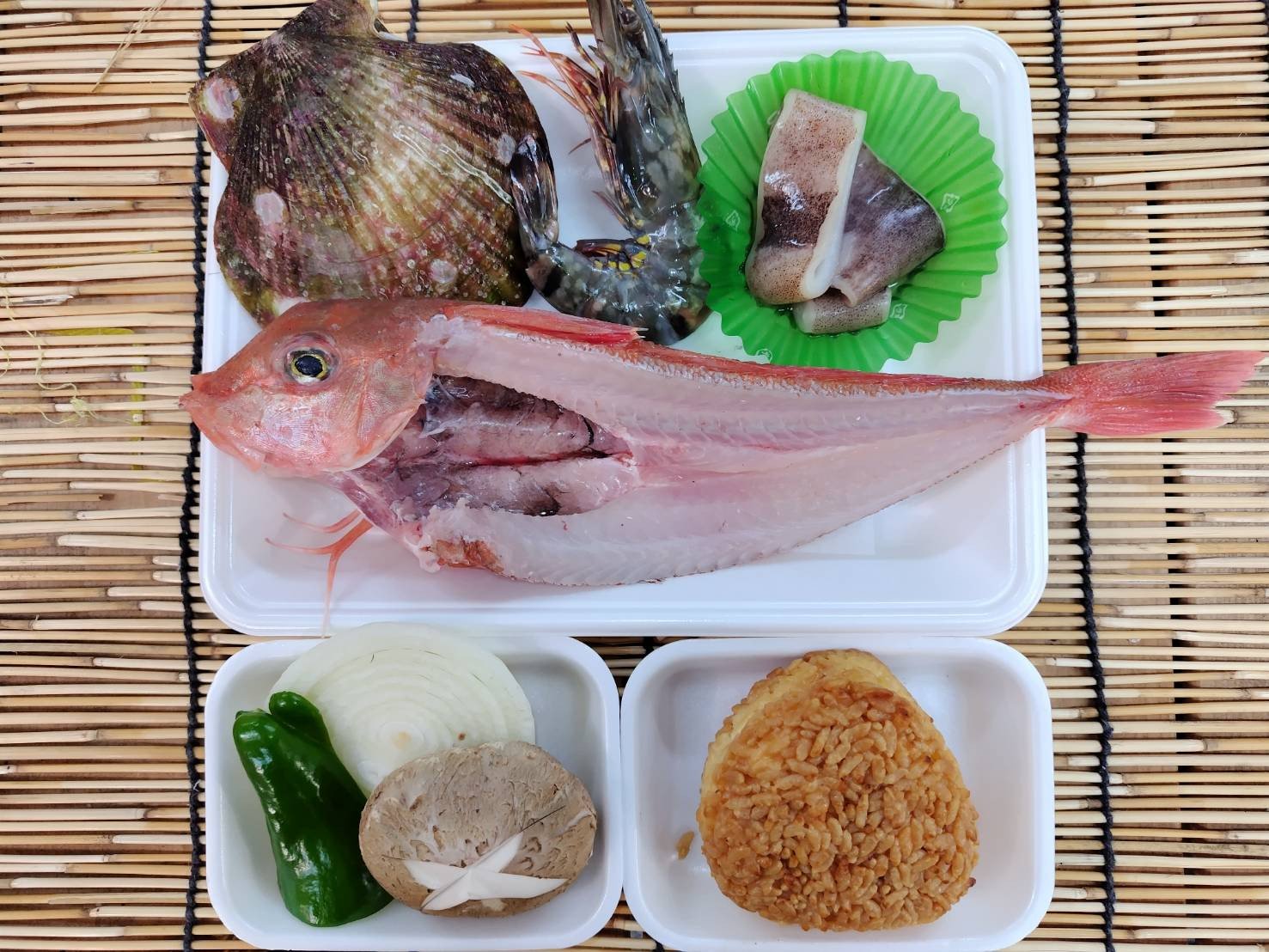 海鮮地魚干物セット・1200円