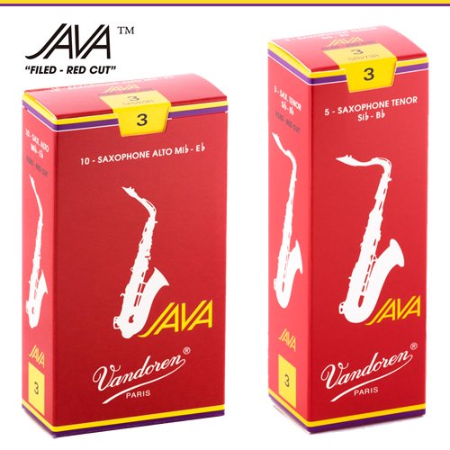 Vandoren バンドーレン テナーサックス用リード JAVA RED - いずみ楽器　オンラインショップ