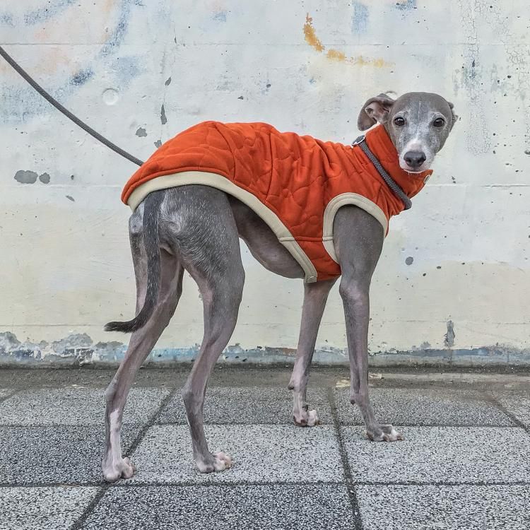 QUILTING VEST [ORANGE]