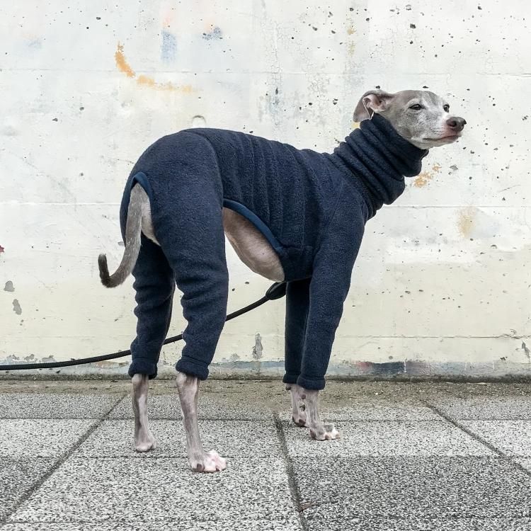 ふっくらフリース ロンパース - イタグレ服 SOIMA | ソイーマ