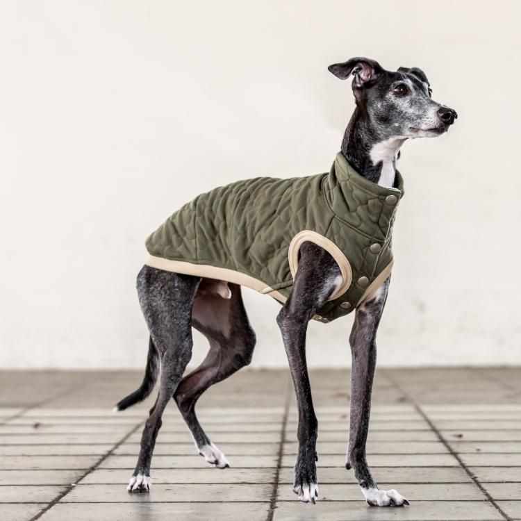 QUILTING VEST [KHAKI]