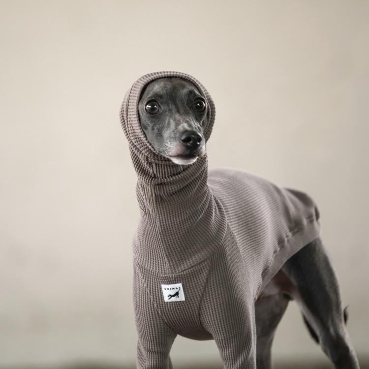 ORGANIC COTTON WAFFLE T-SHIRT [TAUPE]