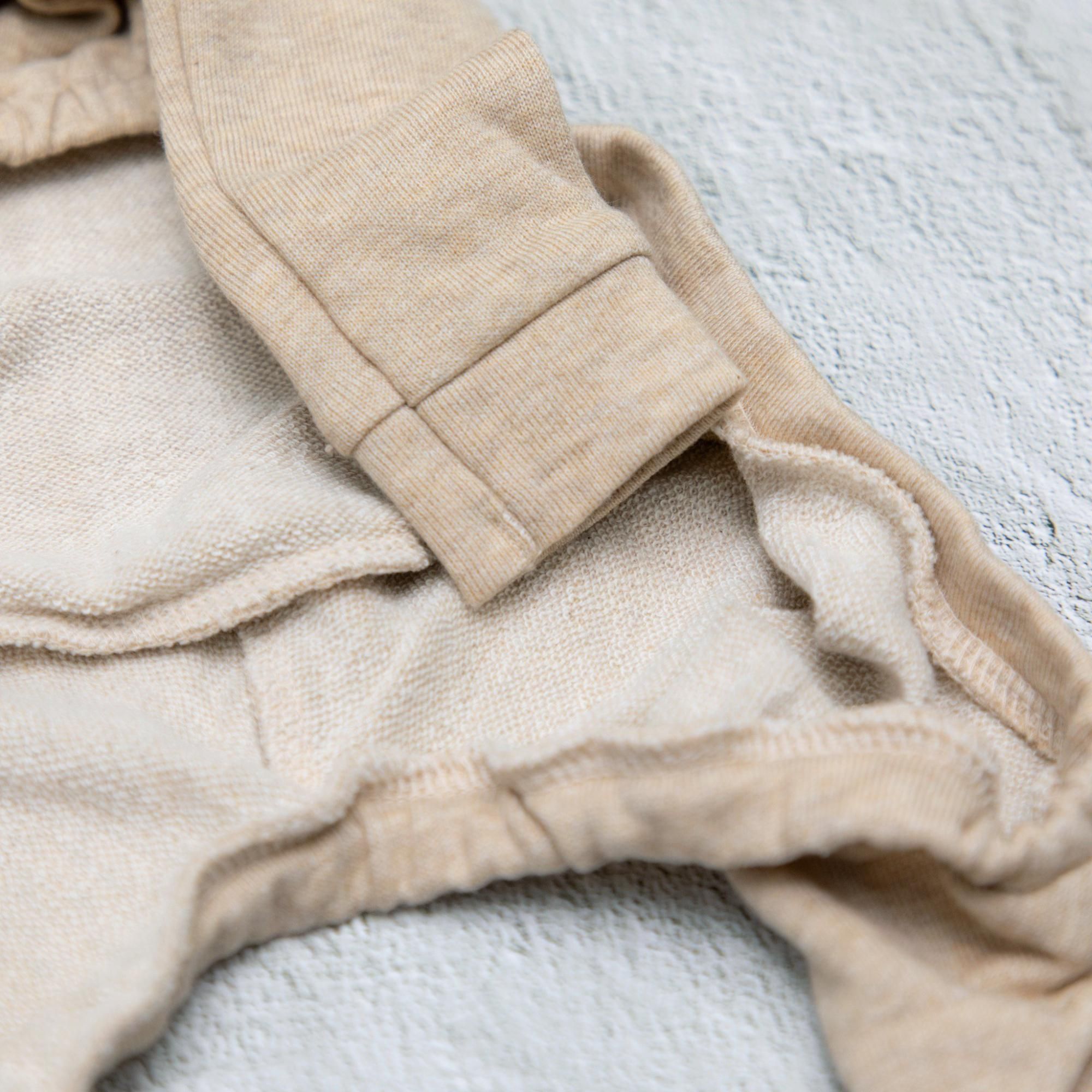 ORGANIC COTTON ROOM WEAR [BEIGE] - イタグレ / ウィペット服 SOIMA