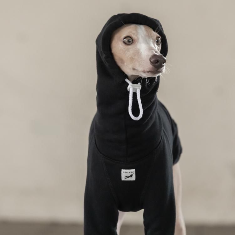 TSURIAMI SWEAT PARKA [BLACK]