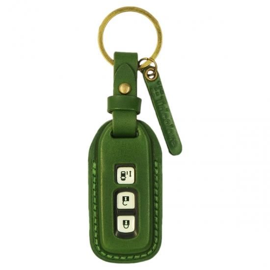 HONDA 3ボタン】JF1/2/3/4 N-BOX / N-BOX+ 総手縫い 本革 スマートキー