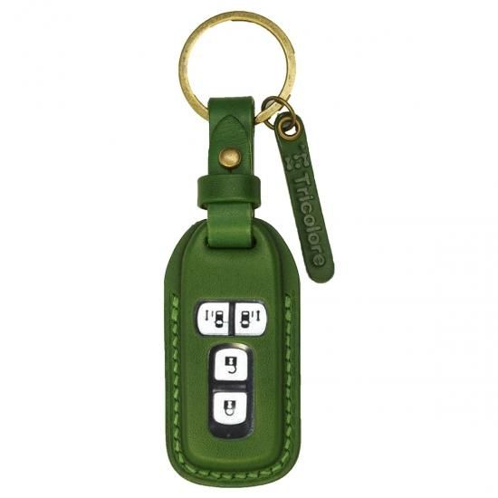 HONDA 4ボタン】JF1/2/3/4 N-BOX / N-BOX+ 総手縫い 本革 スマートキー