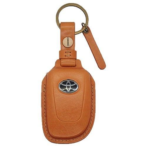 TOYOTA 4ボタン】200系 ハイエース 総手縫い 本革 スマートキー