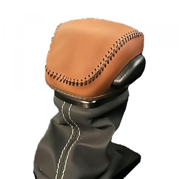 40 アルファード　auto styleショップ物　赤レザーシフトノブ新品未使用 アルファード ヴェルファイア 40系 DIYシフトノブ本革巻き替えキット