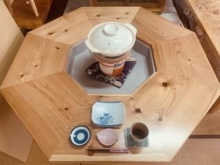 ✨囲炉裏テーブル✨八角亭❣️(鹿児島県産杉樹齢100年以上☆ウレタン
