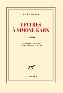 Lettres à Simone Kahn : 1920-1960