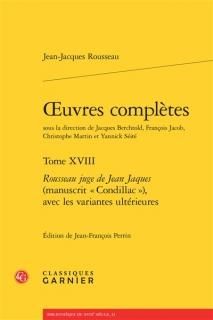 Rousseau juge de Jean Jaques (manuscrit Condillac)