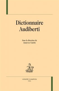 Dictionnaire Audiberti