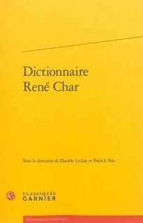 Dictionnaire René Char