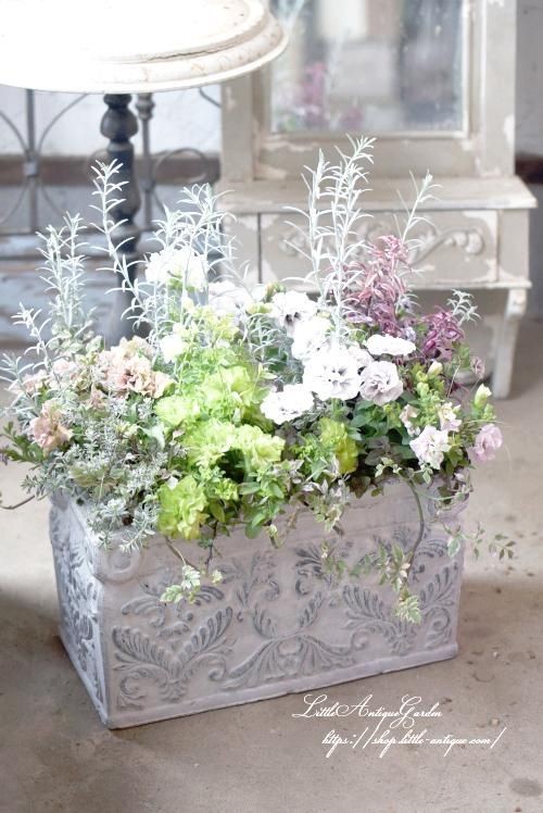 アメージングタイランド・グランドセール 寄せ植え LittleAntiqueGarden～リトル ギャザリング- フラワーアレンジメント