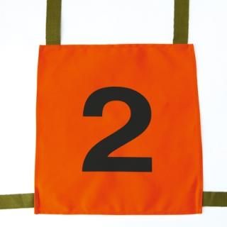 実使用ゼッケン  【ディサイファ】 消防操法用ゼッケン「1」 | 株式会社ライズ