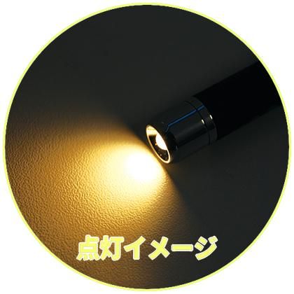 瞳孔観察用LEDペンライト（オレンジ） | 株式会社ライズ