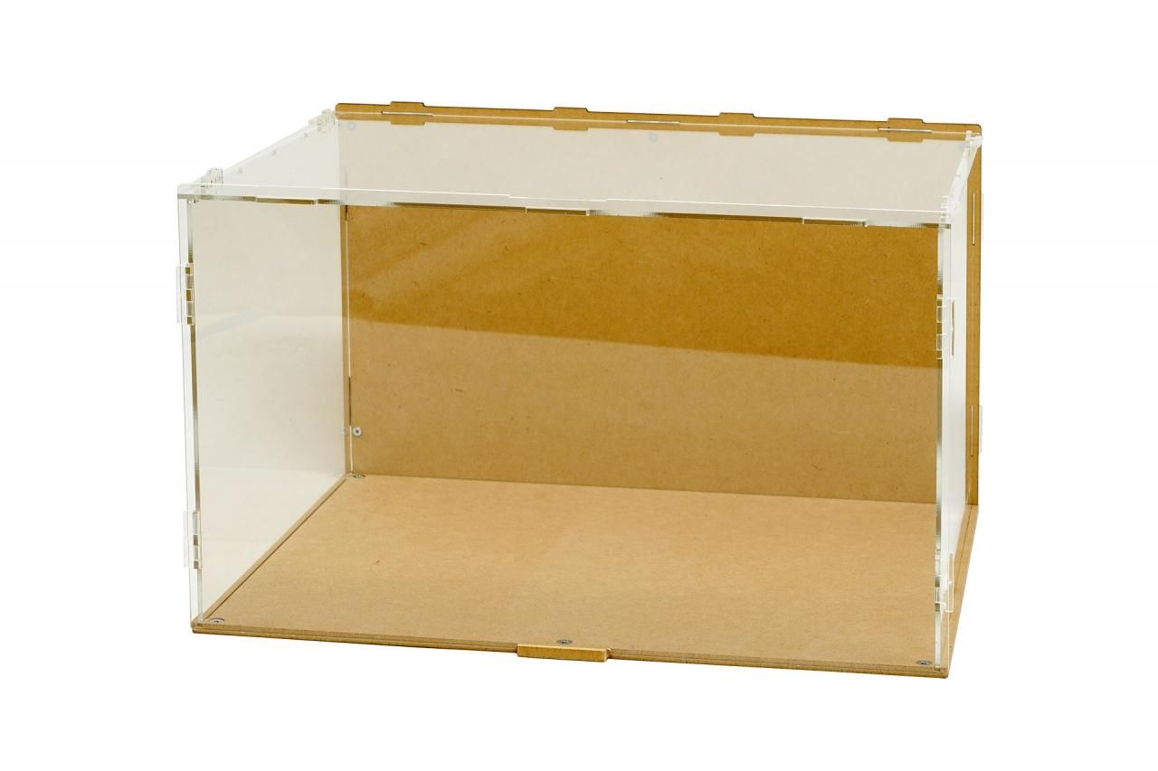 Noel・ハニカム照明/黒基調・2層式ディスプレーBOX・ネオ