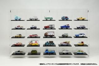 Amazon | Amagogo 1/64 風景ジオラマ駐車場モデルカー