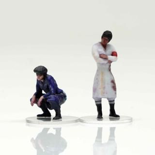 白フィギュア 3体セット フィギュア figreal - 箱庭技研 直営店