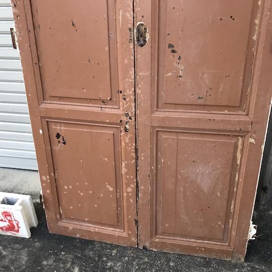 アンティーク/フランス/西洋家具/玄関ドア/ドア/扉/店舗什器/② フランスアンティーク | アイアン飾り玄関ドア - フランス