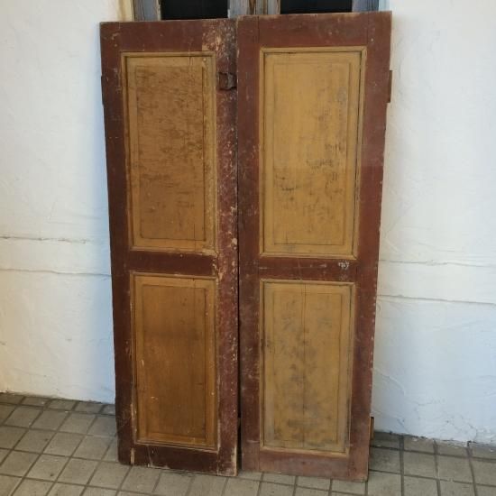 フランスアンティーク　トップス フランス製アンティークドア W157042D - 〓Wellies Antiques